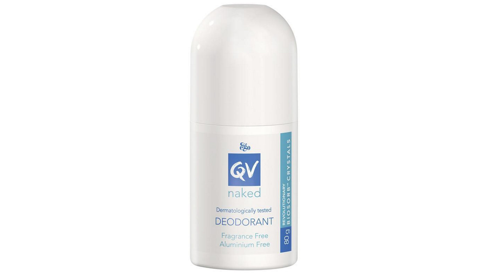 Ego QV 80g Naked Anti Perspirant Deodorant Roll On