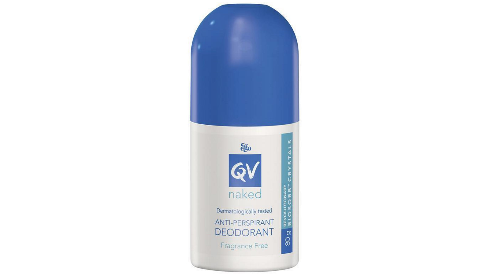 Ego QV 80g 24hr Naked Anti Perspirant Deodorant Roll On