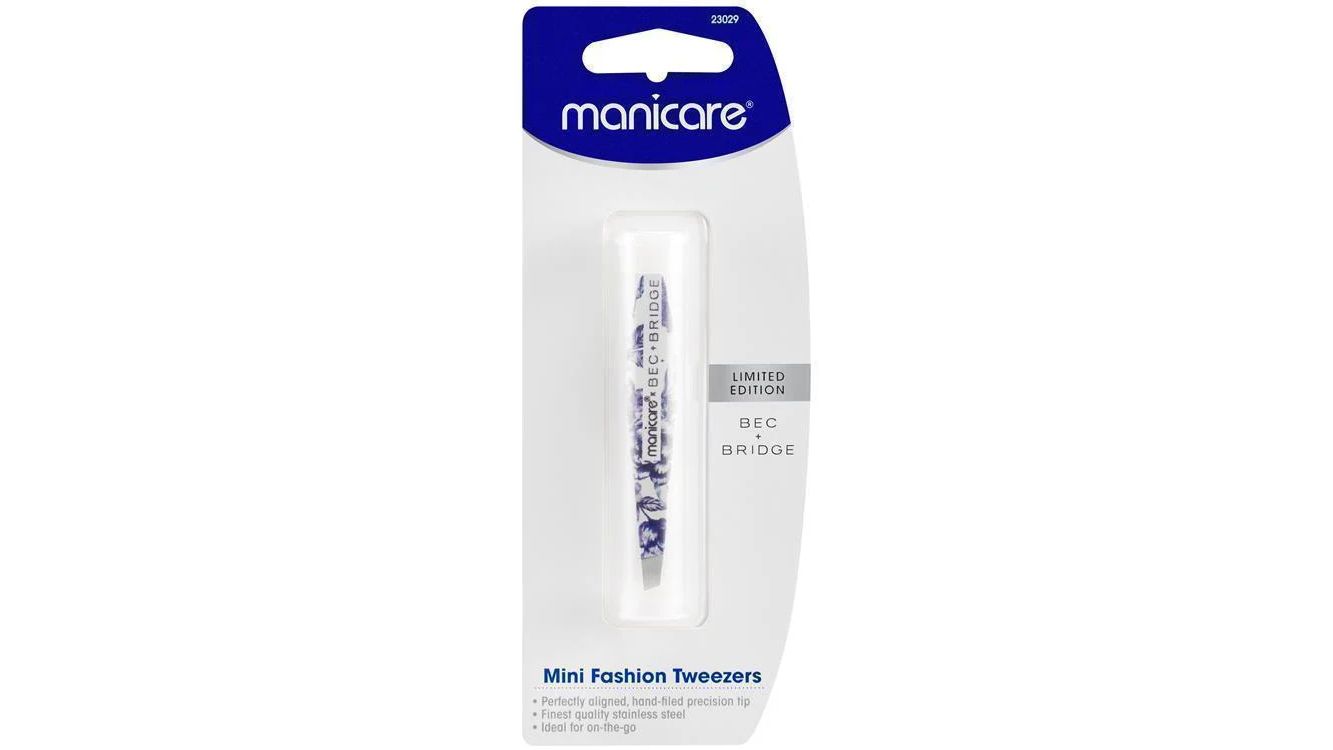 Manicare Mini Tweezers for Precision Plucking