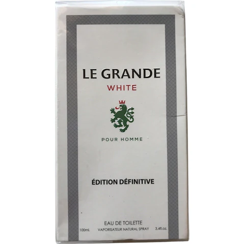 Le Grande White EDT for Men Perfume Spray - 100ml