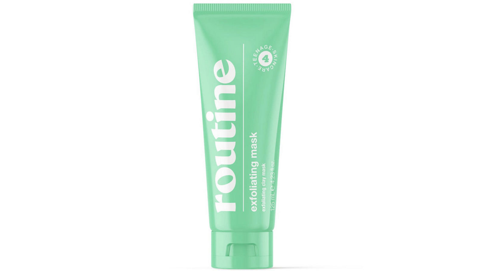 Routine Skin No 4 Natural 125ml Exfoliating Mask For Acne Prone Skin