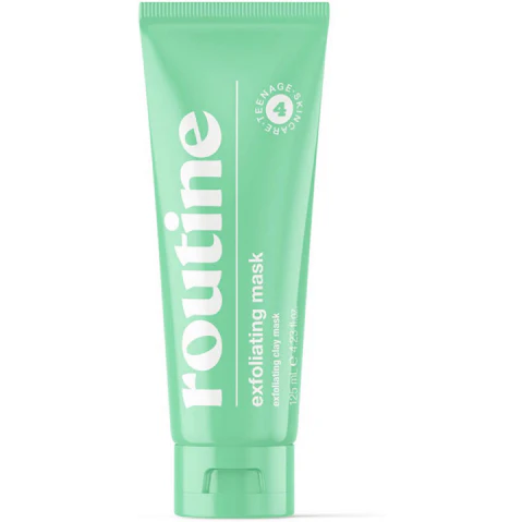 Routine Skin No 4 Natural 125ml Exfoliating Mask For Acne Prone Skin