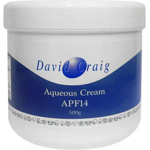 David Craig Aqueous Cream APF For Dry Skin - 500g
