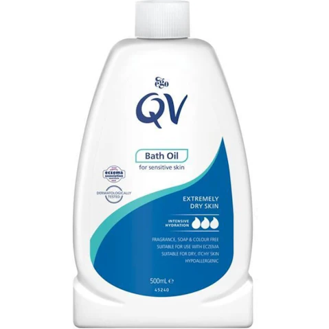 Ego QV Bath Oil for Dry and Sensitive Skin - 500ml