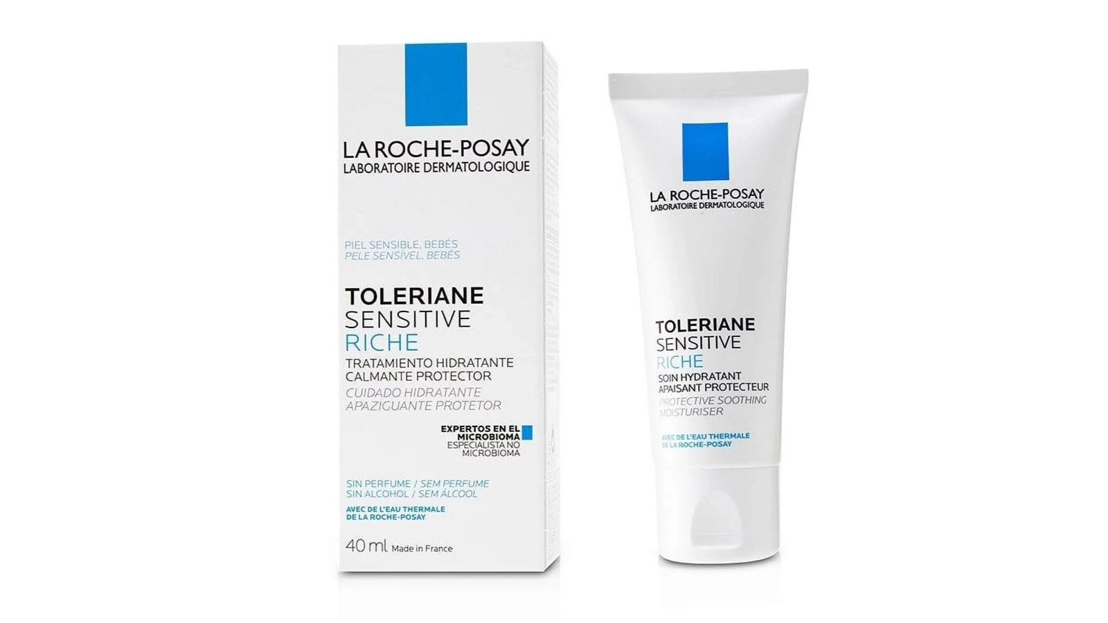 La Roche Posay Toleriane Sensitive Riche Prebiotic Moisturiser for Dry Skin - 40ml