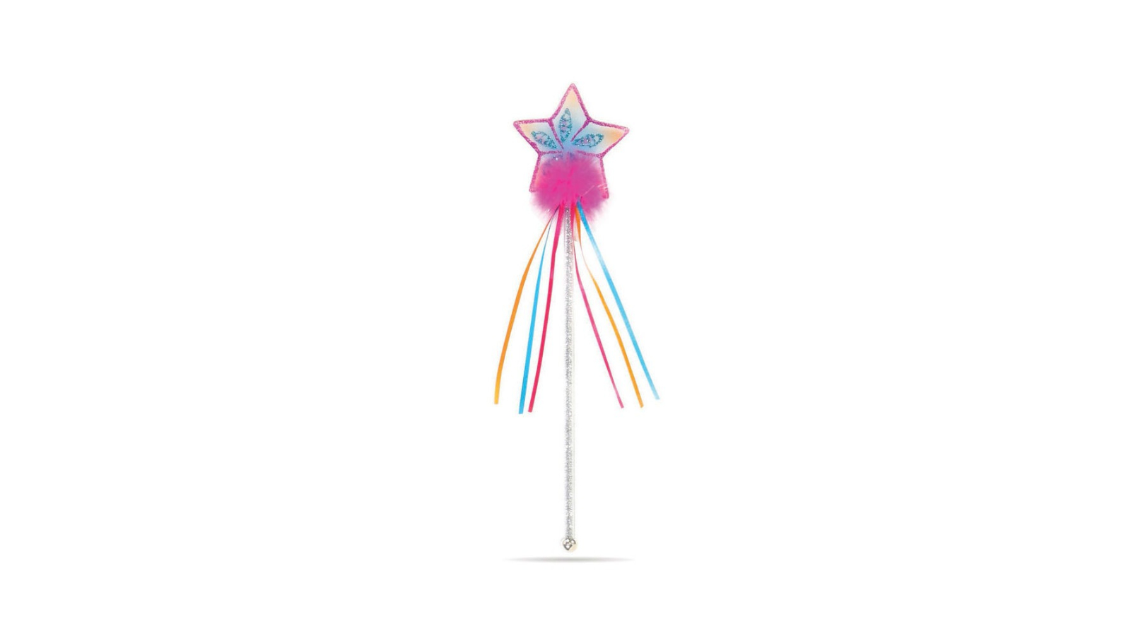 Great Pretenders Glitter Rainbow Wand - Fuchsia