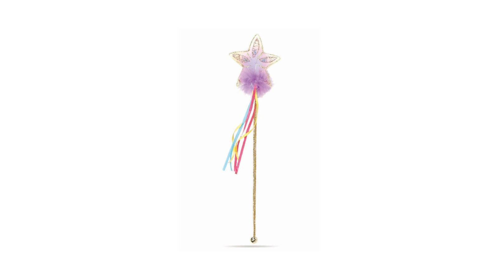 Great Pretenders Glitter Rainbow Wand - Gold