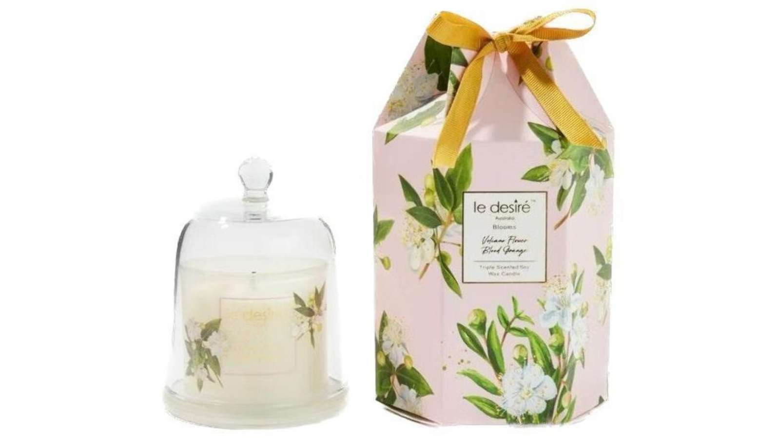LE DESIRE Volcano Flower Blood Orange Scented Candle - 340g