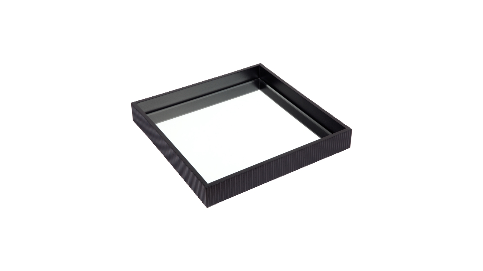 Cafe Lighting & Living Miles Mirrored Tray - Small Black