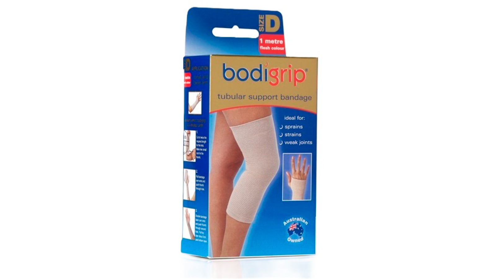 Bodigrip Flesh Tubular Support Bandage - 12 x 100cm