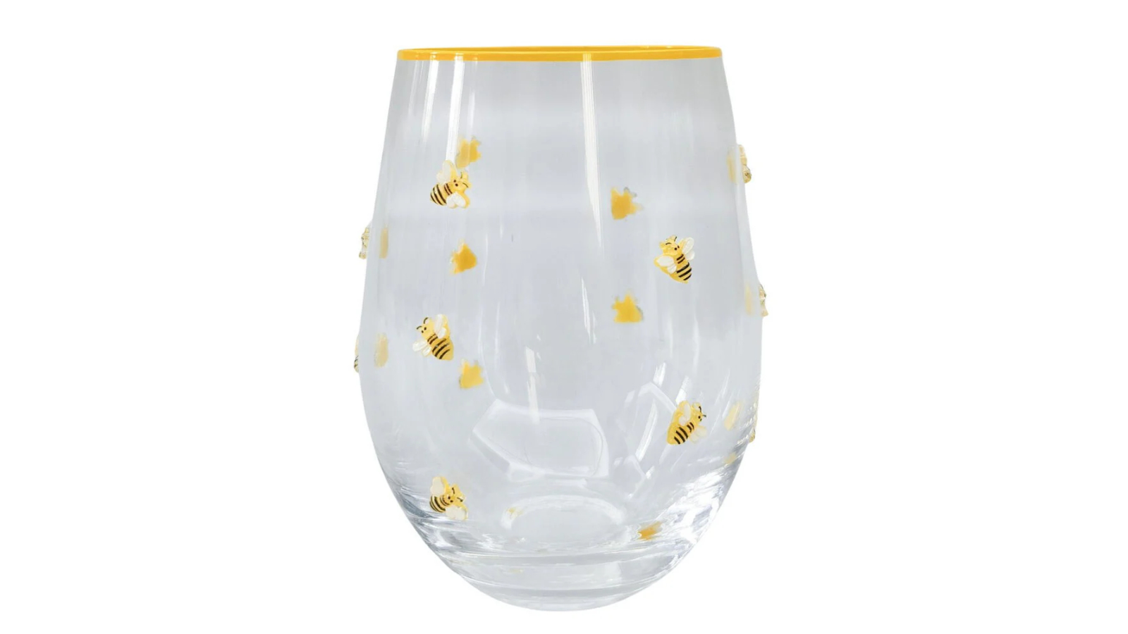 Kaya Yellow ee Stemless Drinking Glass - 12cm