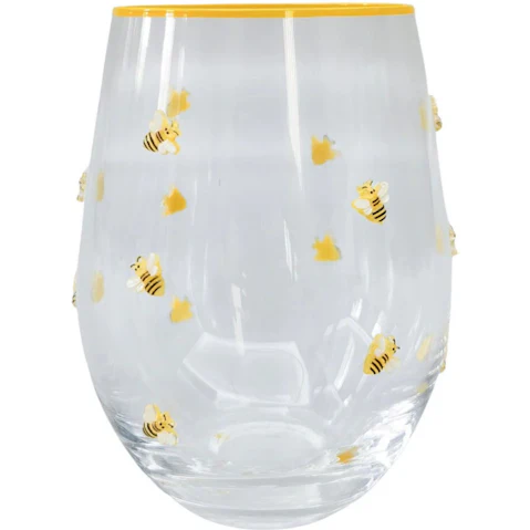 Kaya Yellow ee Stemless Drinking Glass - 12cm