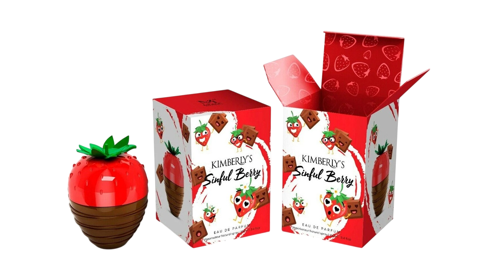 Kimberly Sinful Berry Eau de Parfum for Women - 100ml