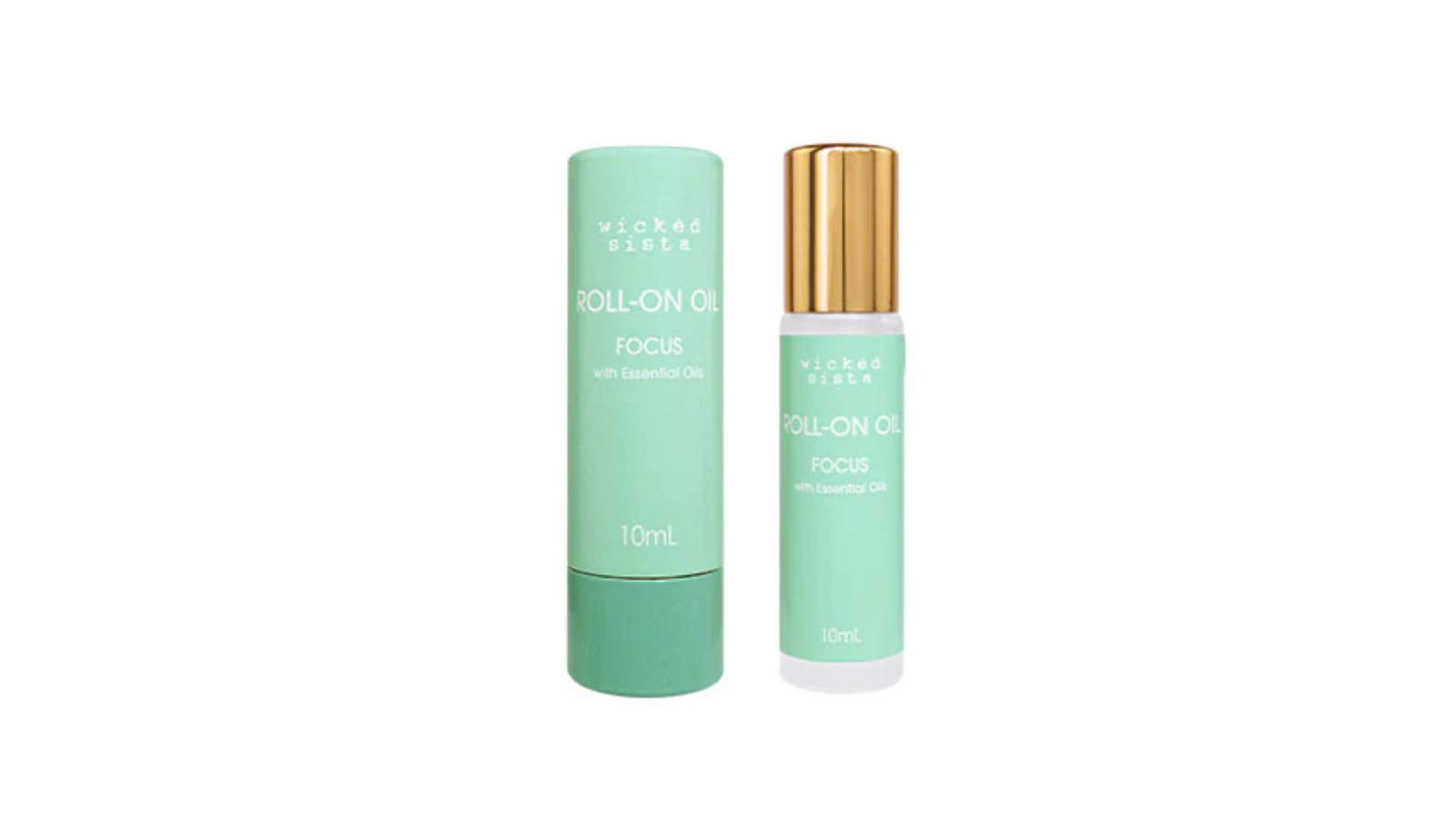 Wicked Sista Focus Essential Oil Roll-on for Mental Clarity - 10ml
