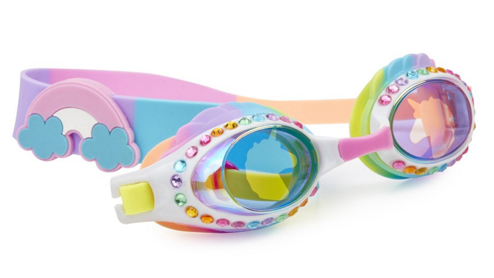 Bling20 Eunice The Unicorn Rainbow Rider Swimming Goggles for Kids