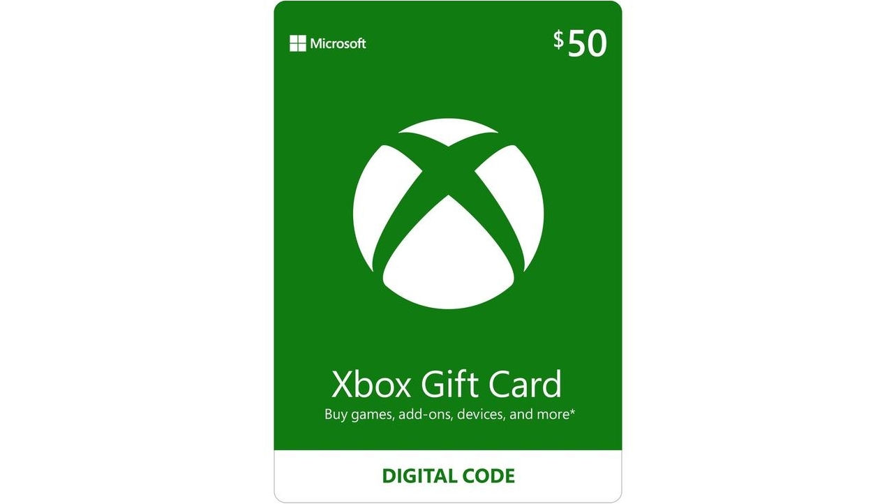 Xbox Live $50 Electronic Voucher