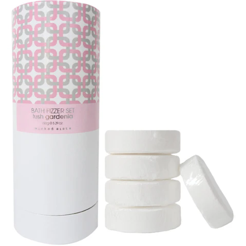 Wicked Sista Peony Dreams Lush Gardenia Bath Fizzer - 150g