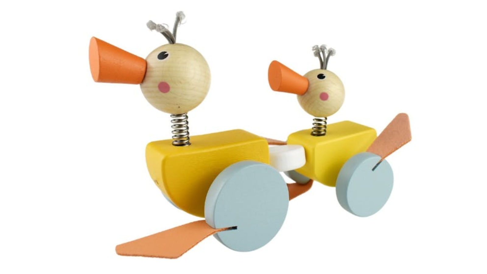 Kaper Kidz Pull Along Duck Wooden Toy
