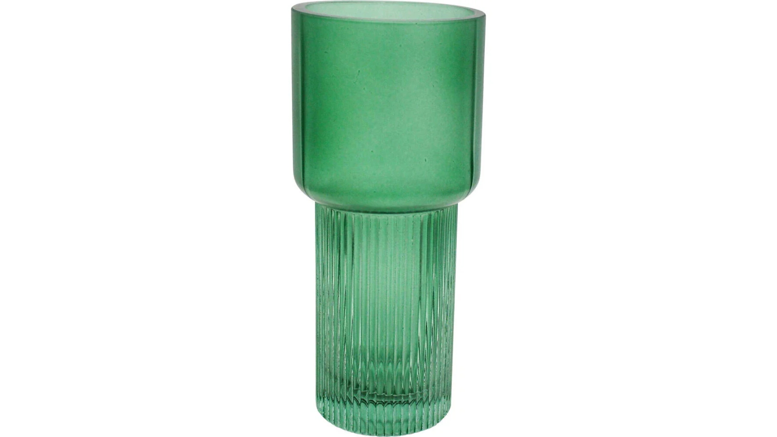 LVD Glass Flower Vase Market Small Juniper Home Tabletop Decor - 120g