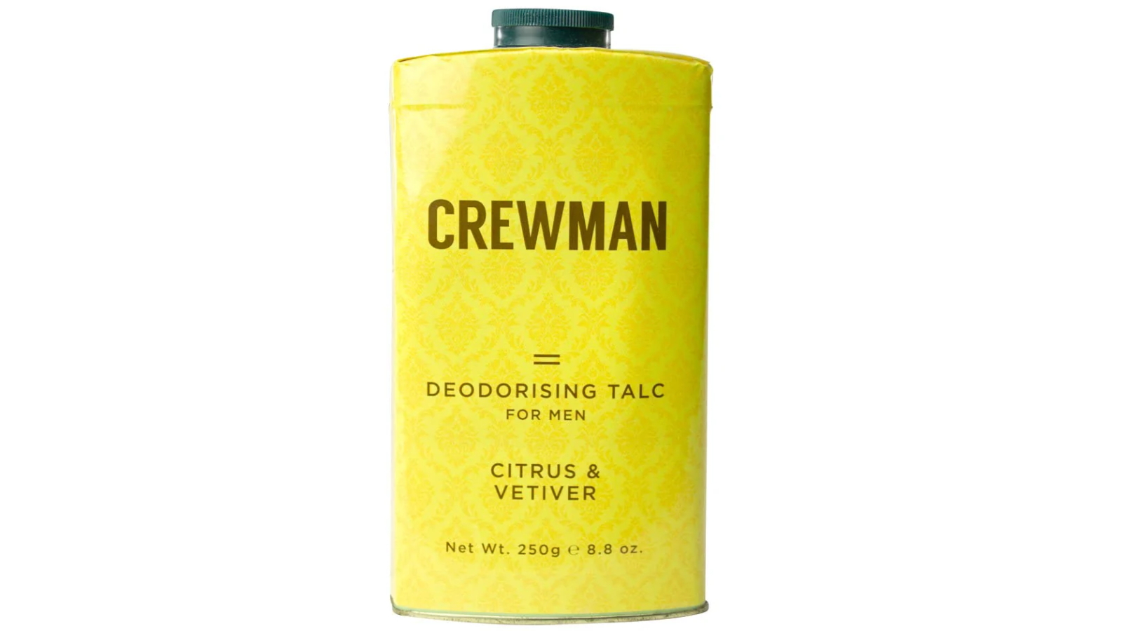 Crewman Men's Talc Powder Citrus and Vetiver - 250g