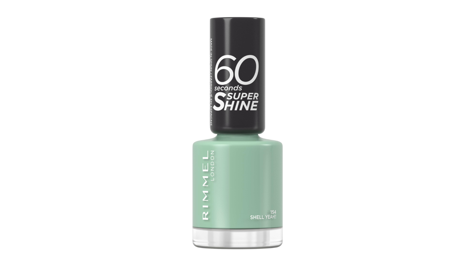 Rimmel London 60 Seconds Super Shine Nail Polish - 154 Shell Yeah