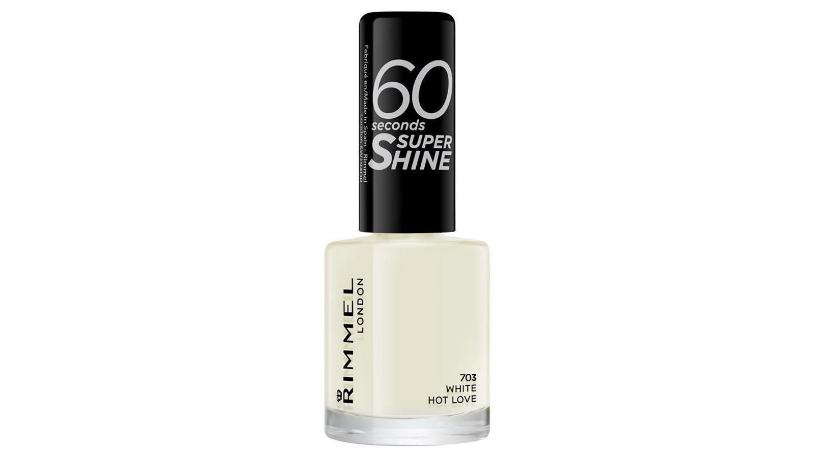 Rimmel 60 Seconds Super Shine - 703 White Hot Love