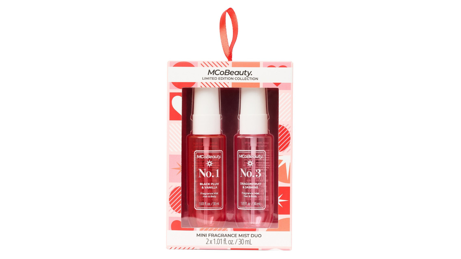 McoBeauty No.1 and No.3 Mini Fragrance Set - 30ml
