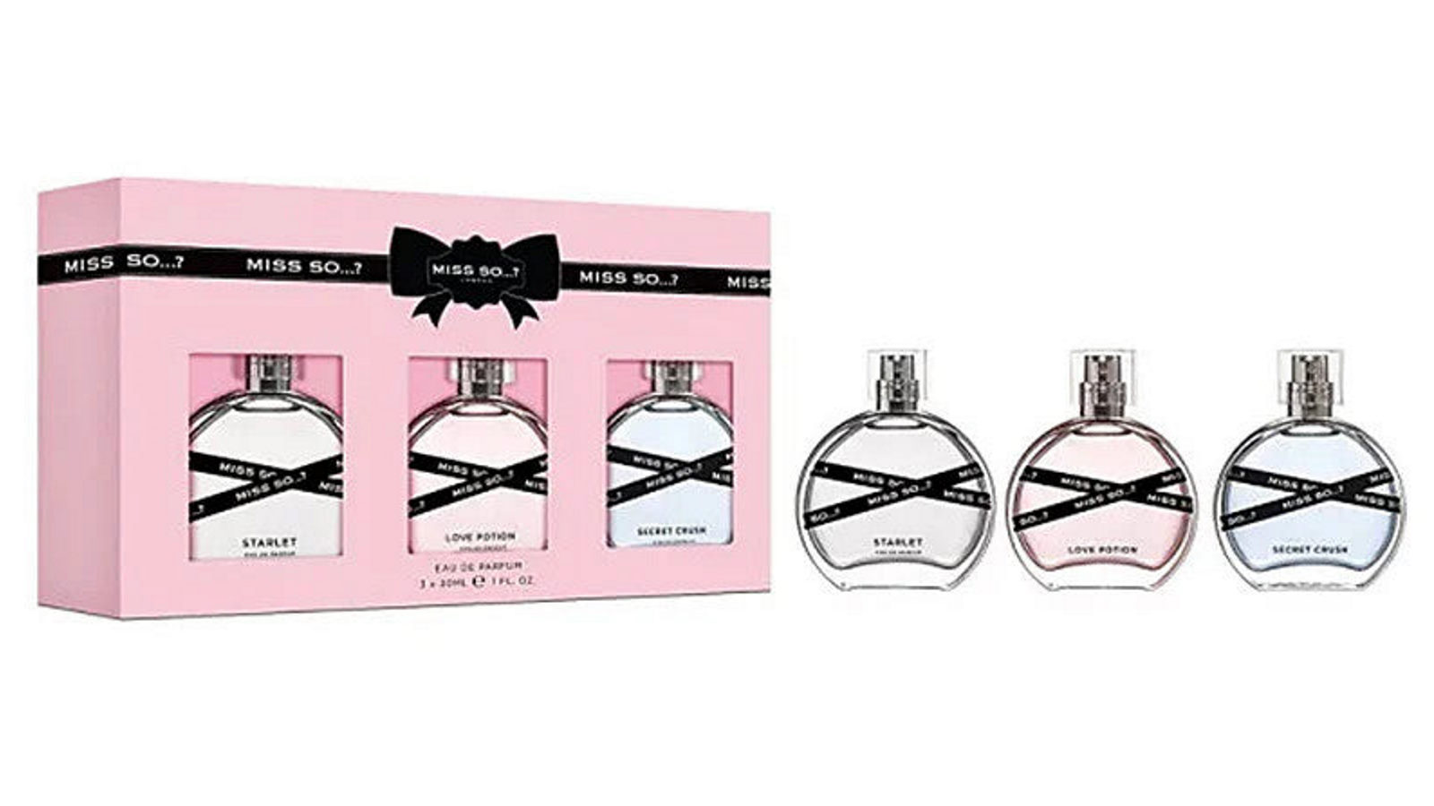 Miss So.. 3 Piece 30ml Elegance EDP Gift Set 