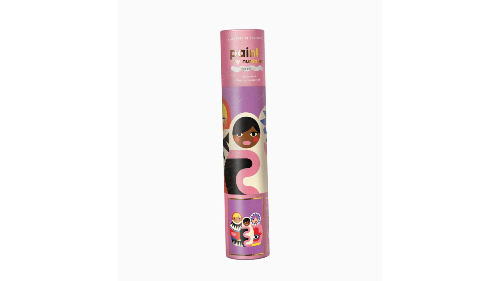 Babushkas Kids Paint by Numbers Kit with Canvas and Brushes - 40 x 50cm