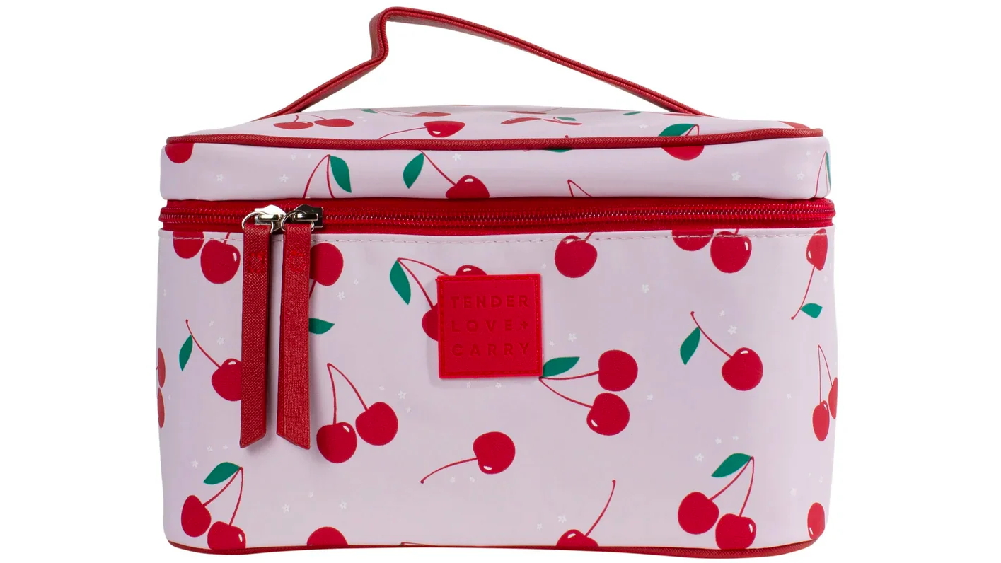 Pink Cosmetics Cherry Bomb Travel Vanity Case