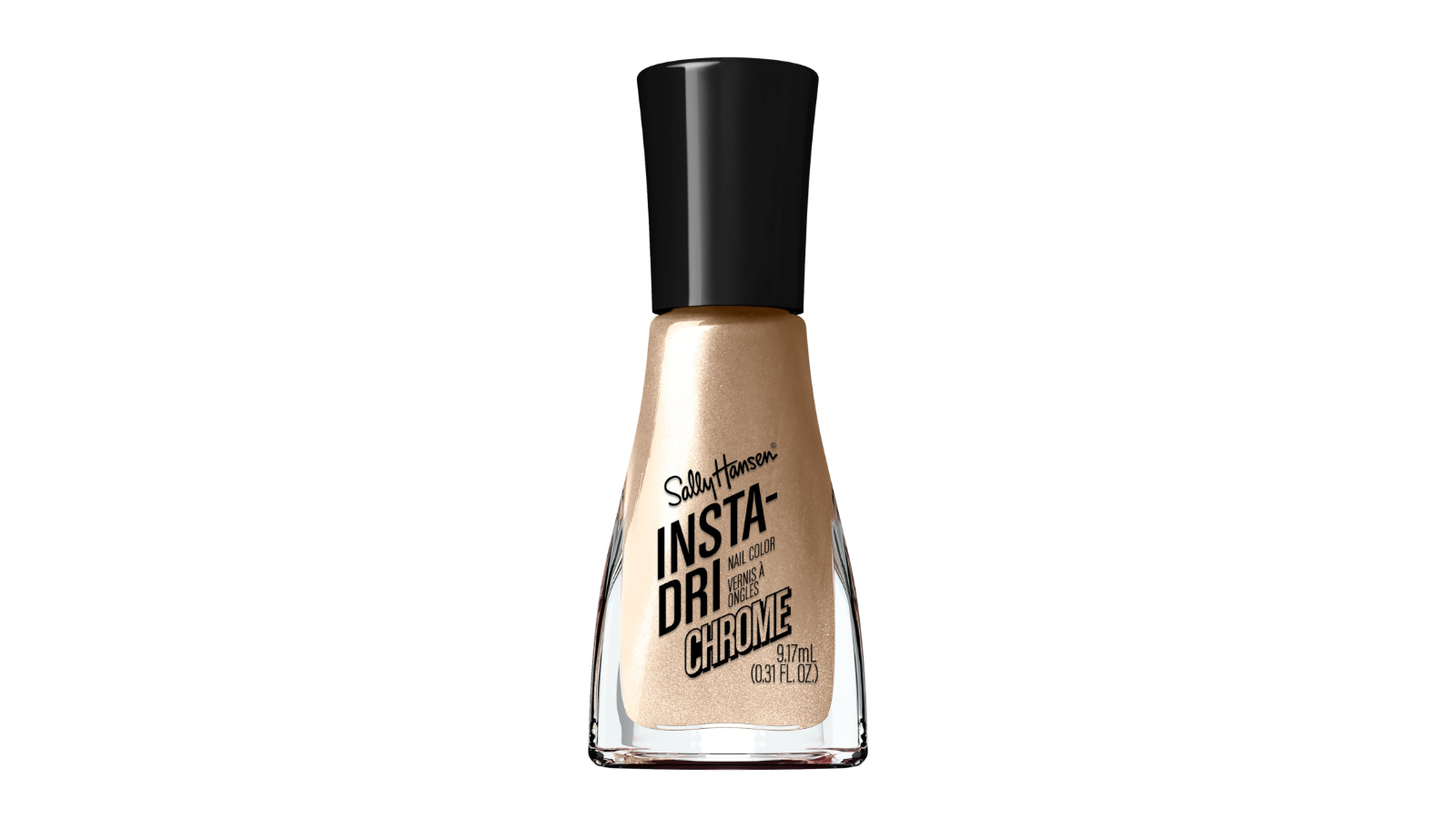 Sally Hansen Insta-Dri Chrome 9.17ml Nail Polish - Lustrous Gold