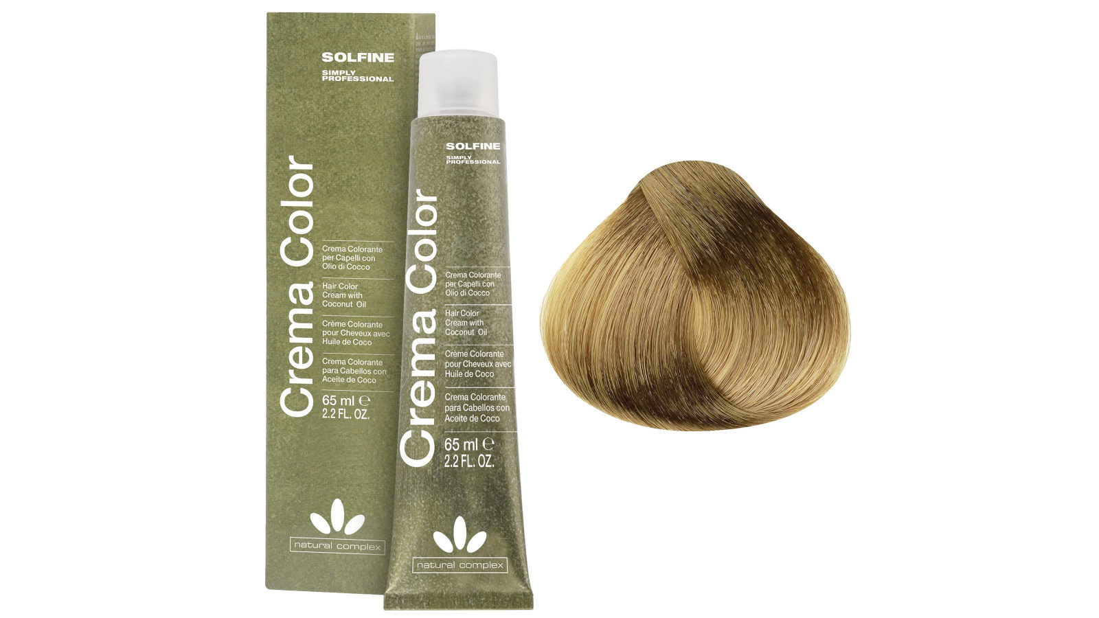 Solfine 150ml Herbatint Permanent Haircolor Gel - 8N Light Blonde