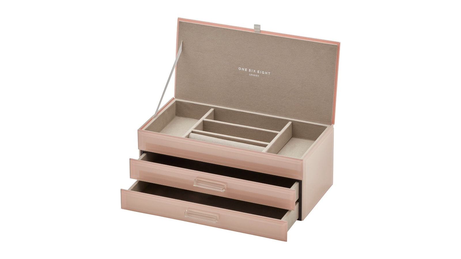 One Six Eight London Blush Gabriella Jewellery Box - Large