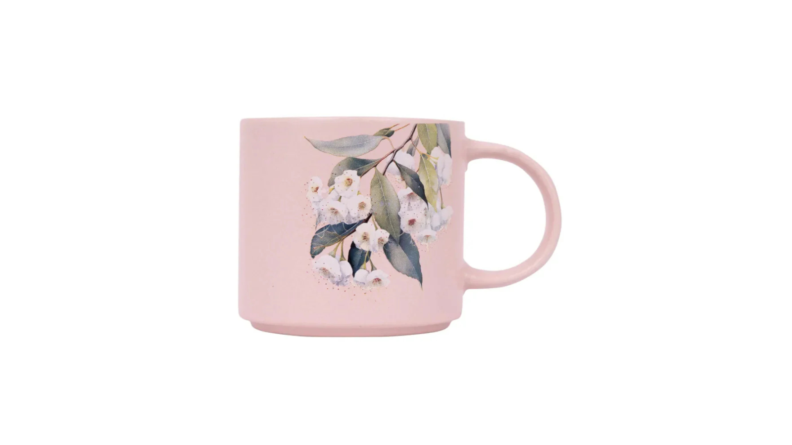 Splosh Native Blooms White Floral Mug