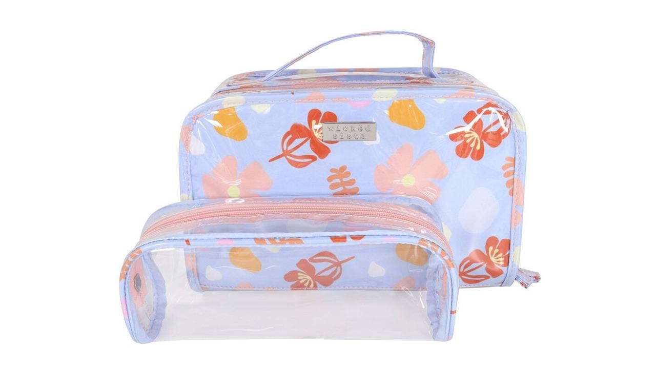 Wicked Sista 2-in-1 Joyful Cosmetic Bag Set
