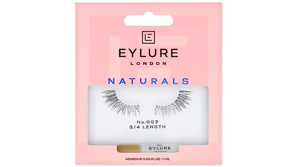 Eylure No 003 3/4 Length False Eyelashes - 1 Pair