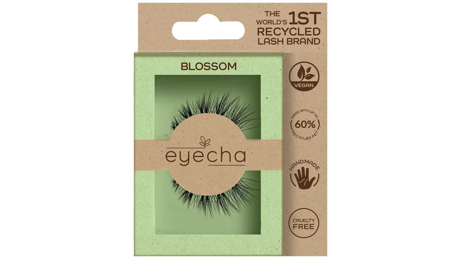 Eyecha Blossom Length False Eyelashes for a Natural Wispy Look