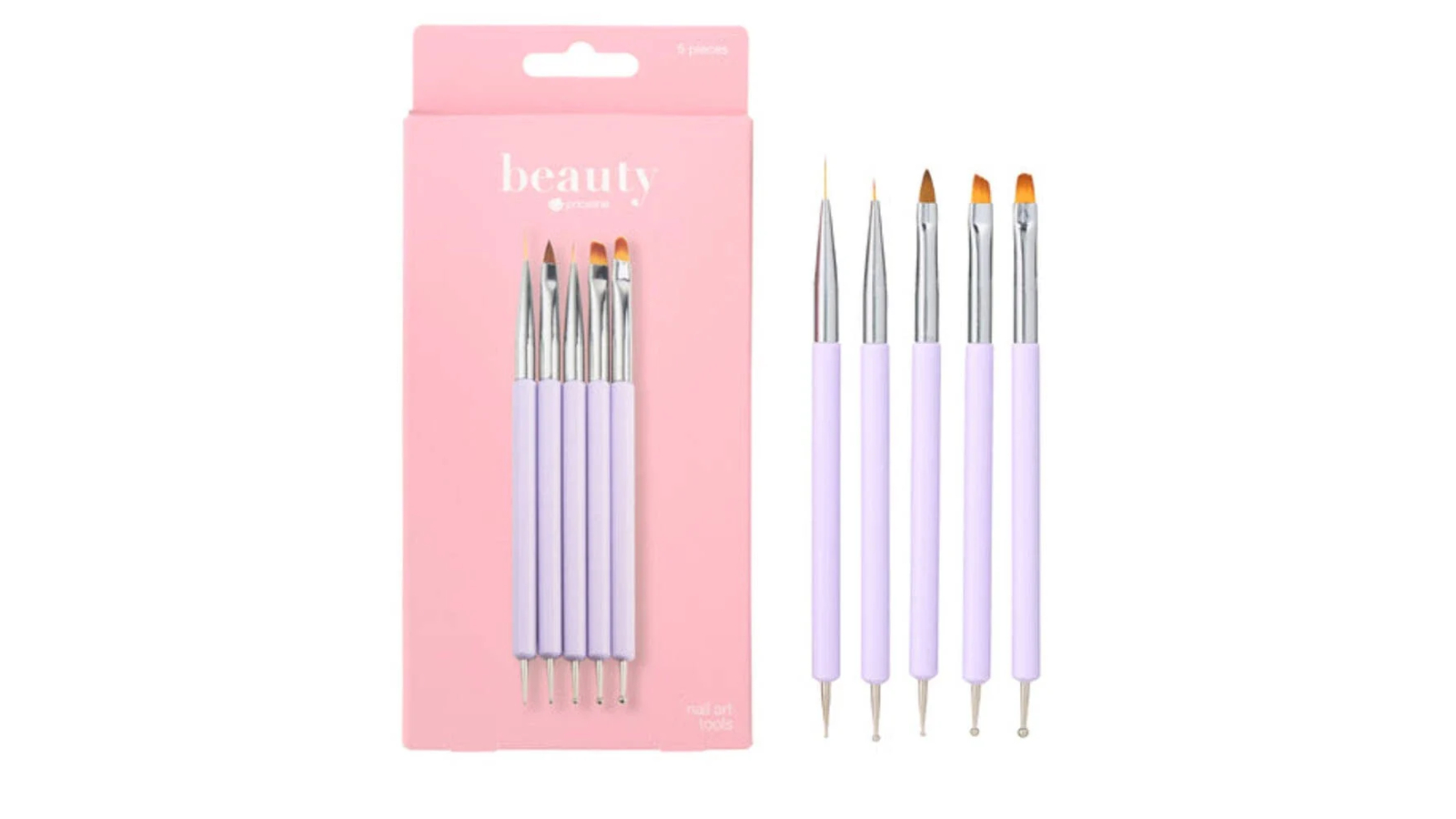 Priceline 5 Piece Nail Art Tool