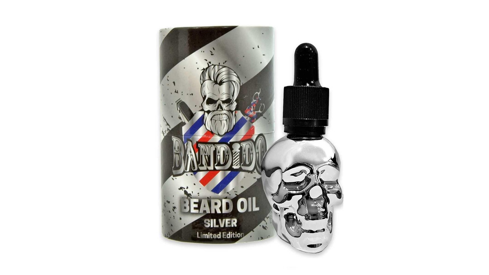 Bandido Premium Beard Oil Silver for Softening and Conditioning - 40ml