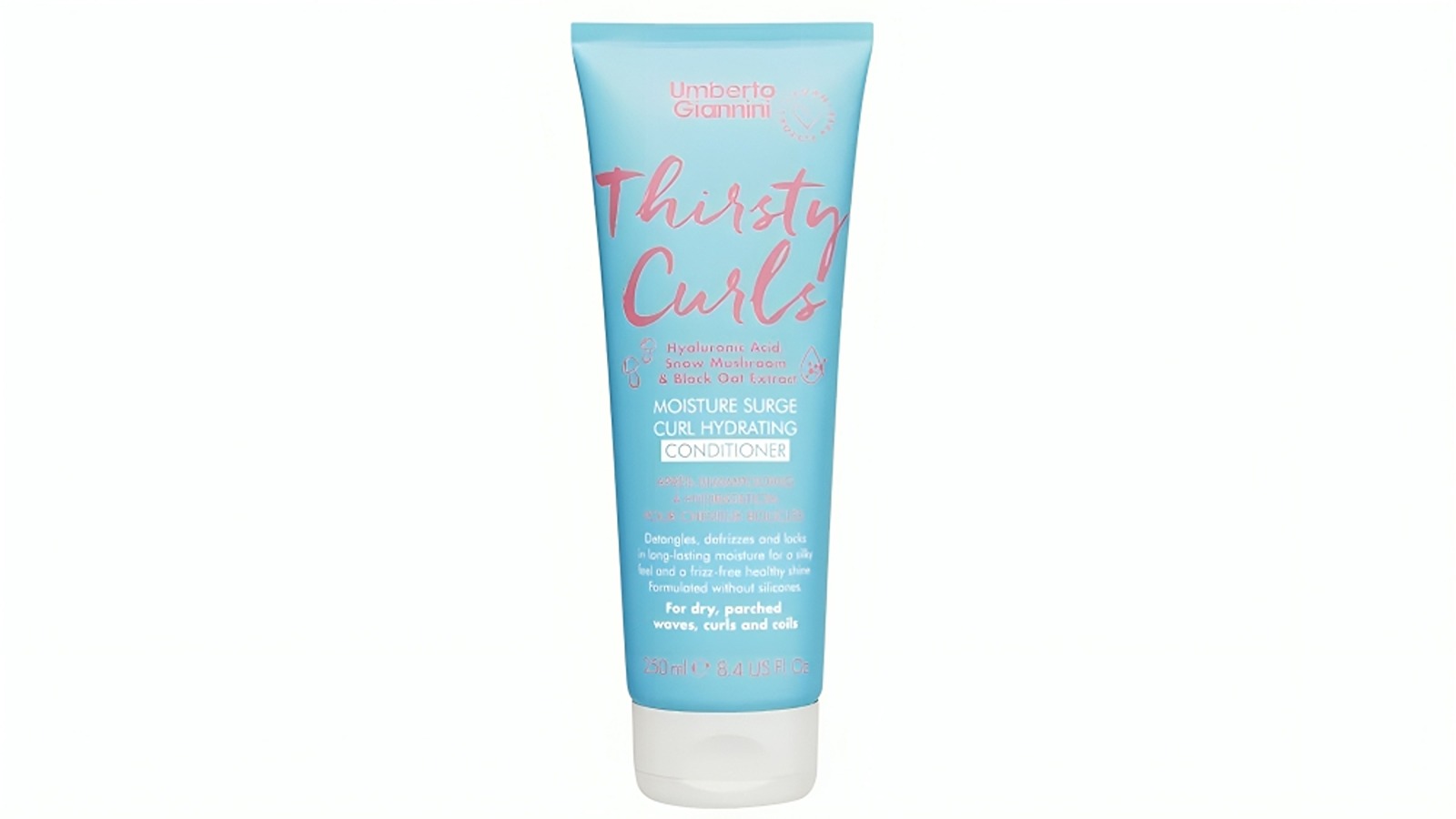 Umberto Giannini Thirsty Curls Moisture Curl Hydrating Conditioner - 250ml