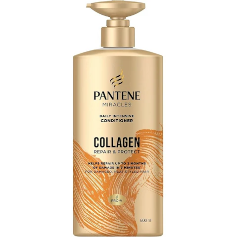 Pantene 3 Minute Miracle Collagen Repair Intensive Conditioner - 600ml