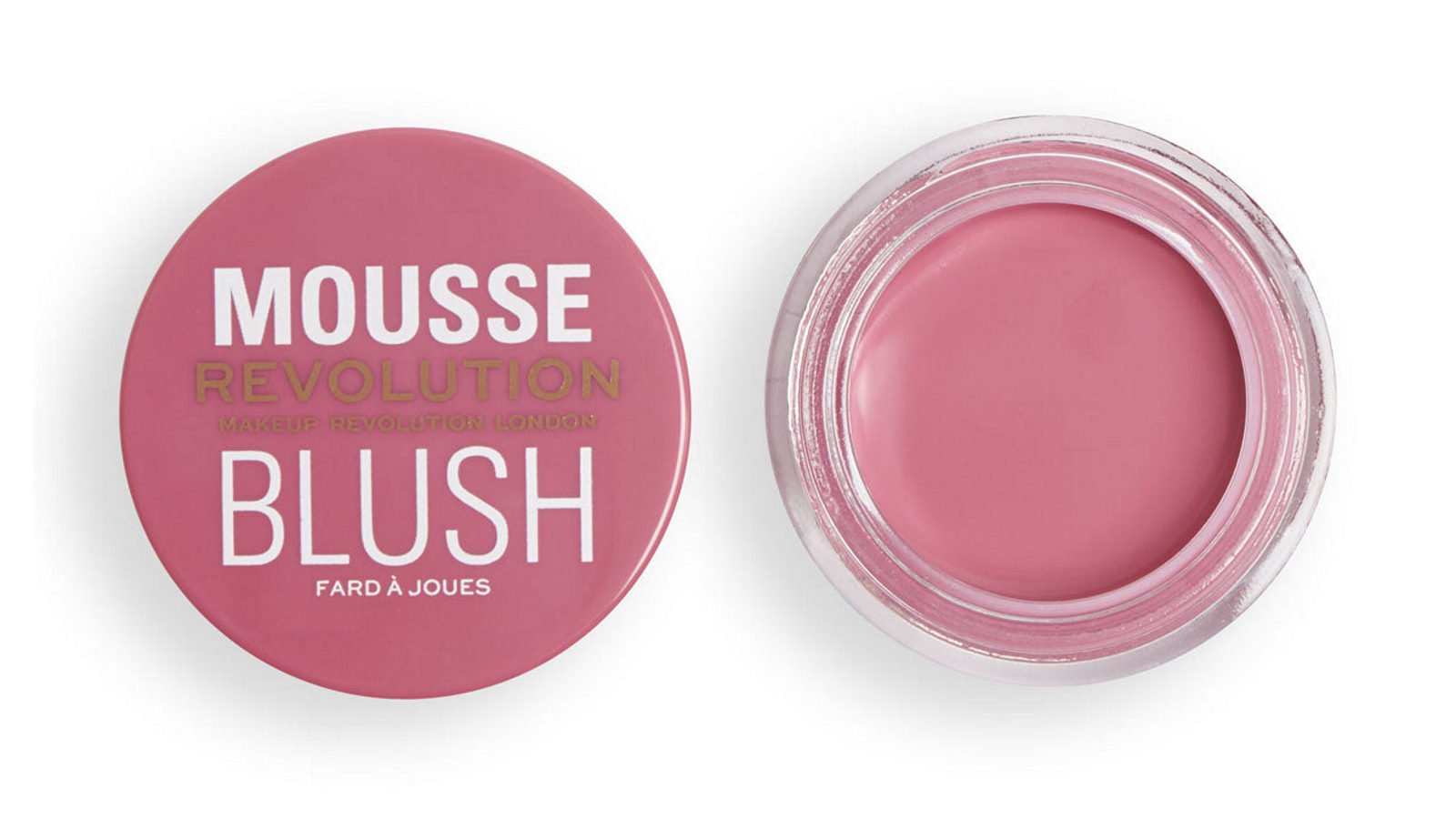 Revolution Mousse Blusher Blossom - Rose Pink