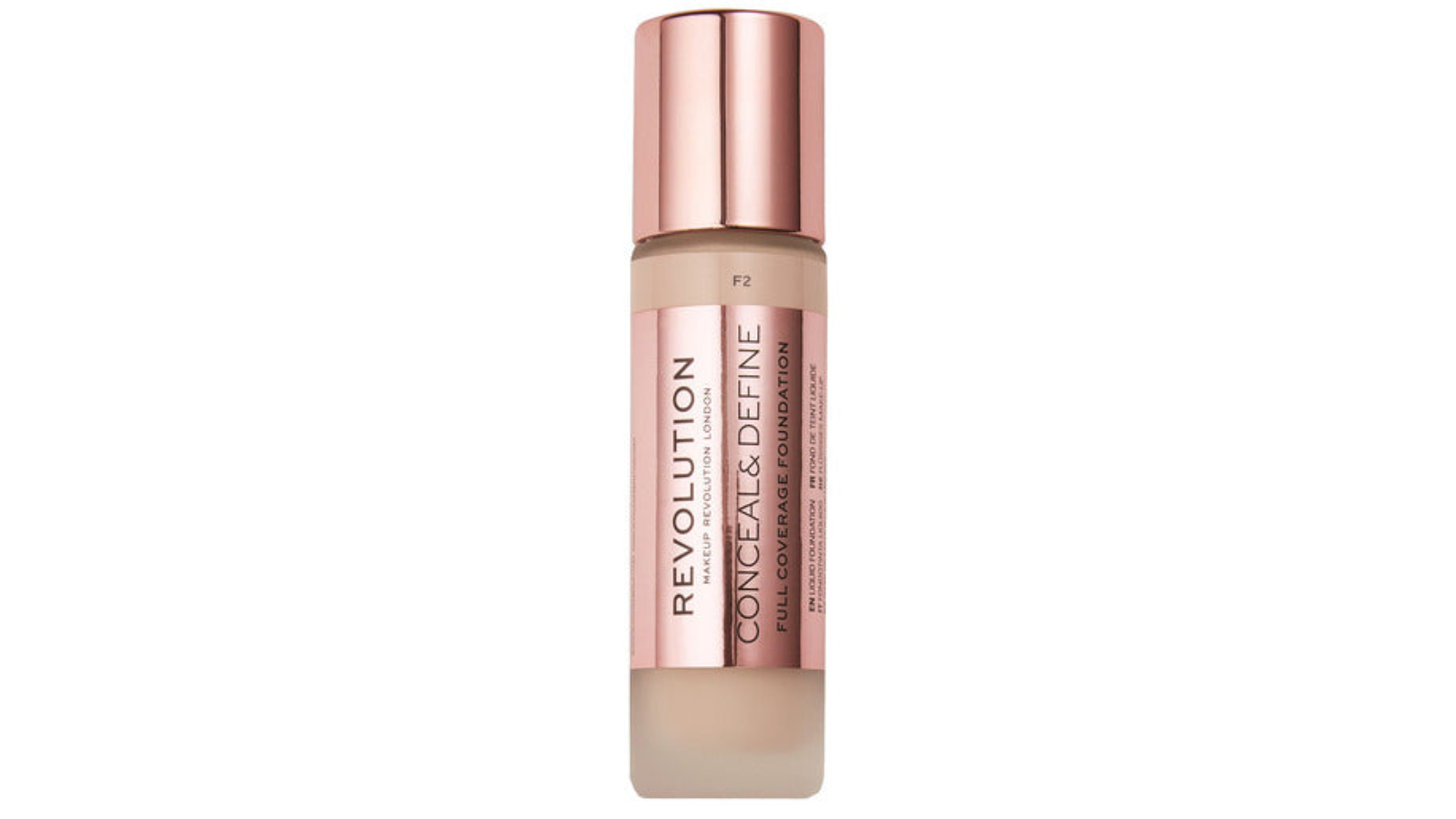 REVOLUTION Conceal and Define 23ml Foundation - F2