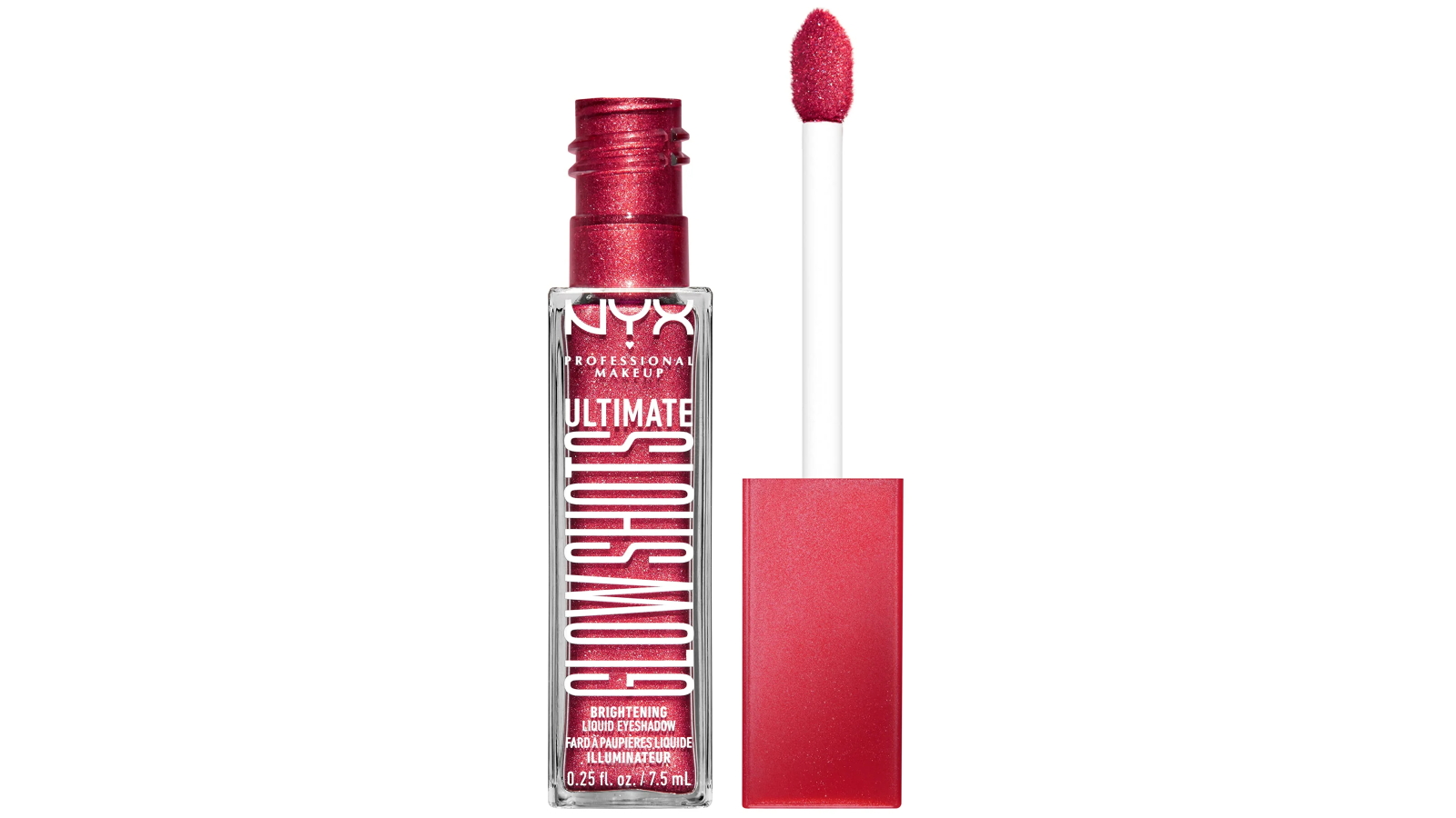NYX Professional Makeup Raspberry Rave Ultimate Glow Shots Eyeshadow - 7.5ml