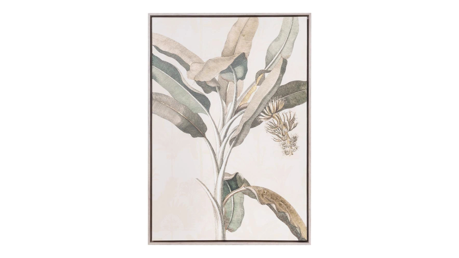 Splosh Exotic Right Palm Framed Wall Art - 94 x 64cm