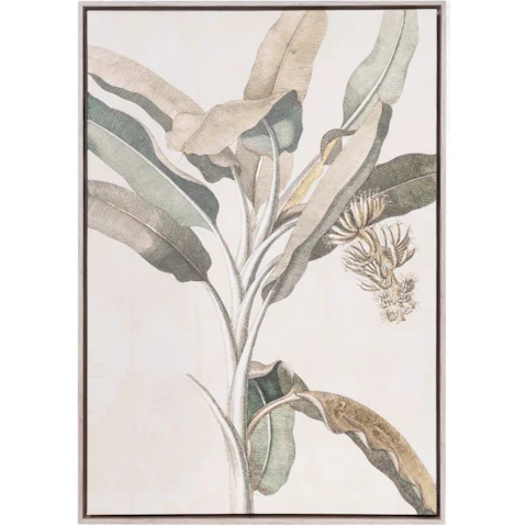 Splosh Exotic Right Palm Framed Wall Art - 94 x 64cm