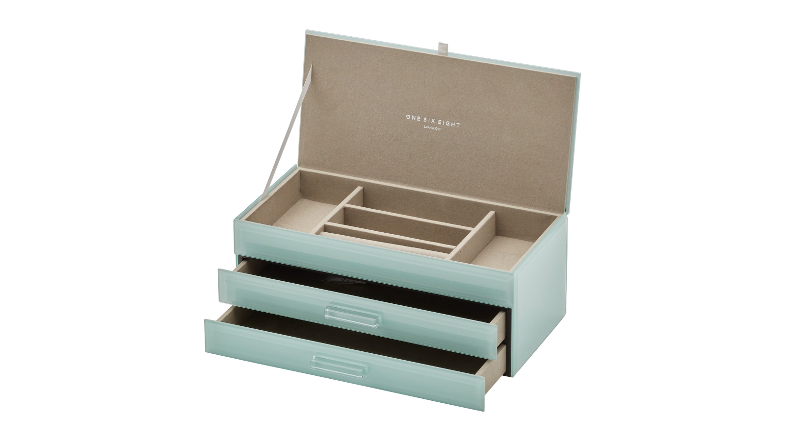 OSEL Gabriella Mint Large Jewellery Box