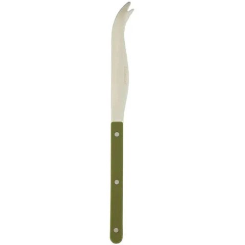 Remy Stainless Steel Cheese Knife with Olive Wood Handle - 23cm