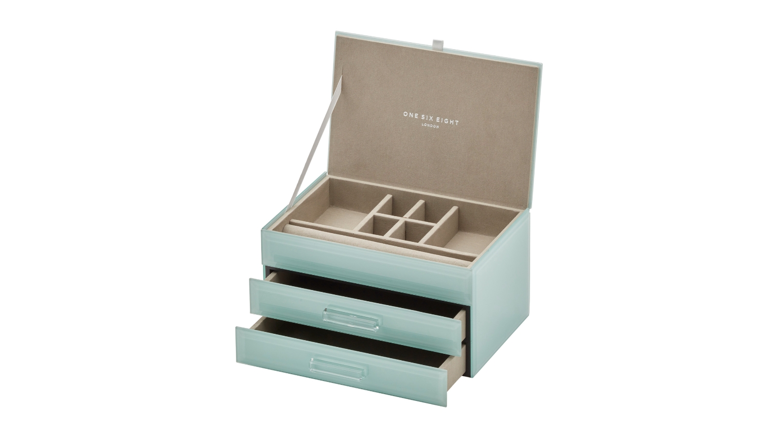 GABRIELLA Mint Medium Jewellery Box