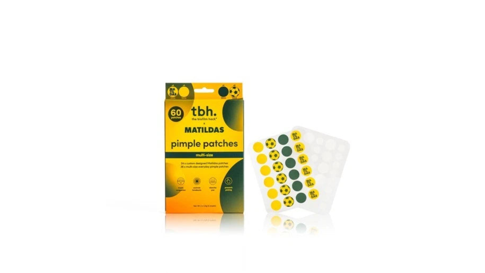 TBH Skincare X Matildas Pack of 60 Acne Pimple Patch